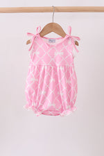 Pink Bow Knit Bubble