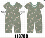 Green Mallard Bamboo Jumpsuit