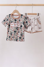 Camo Duck Embroidered Set