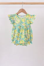 Yellow Lily Floral Bubble