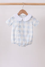 Blue Gingham Bubble