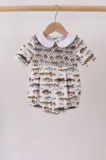 Fish Smocked Bubble