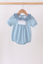 Blue Grid Bubble