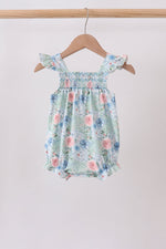 Floral Smocked Bubble