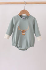 Sage Deer Embroidery Bubble