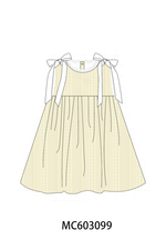 Beige Jacquard Lace Dress