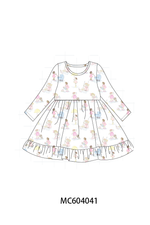 Pink all day adventure ruffle dress