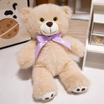 25/35CM New Lovely Bow Tie Bear Doll Plush Toy Hug Bear Doll Birthday Gift Pillow Teddy Bear Valentine Day Gift for Girls