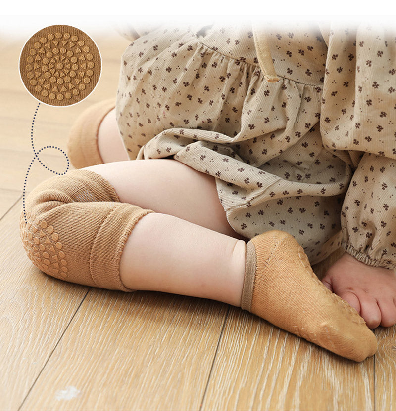 Non-Slip Baby Socks and Knee Pads