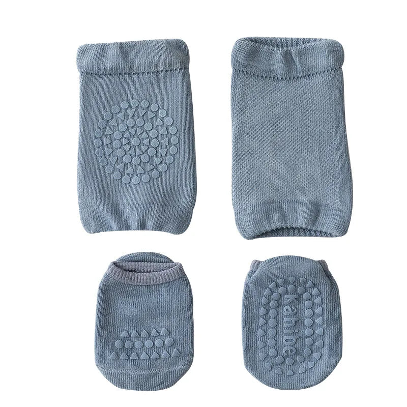 Baby Knee Pads and Socks Set 