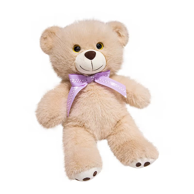 25/35CM New Lovely Bow Tie Bear Doll Plush Toy Hug Bear Doll Birthday Gift Pillow Teddy Bear Valentine Day Gift for Girls