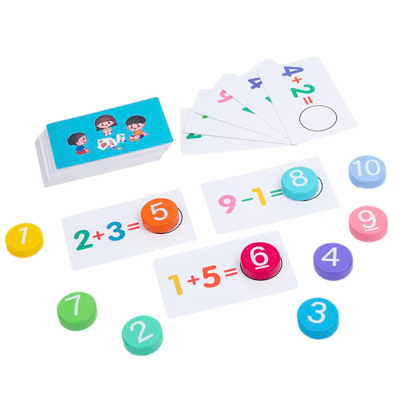 Children'S Wooden Number Board 