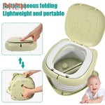 Portable Potty for Toddler Travel Foldable Potty Training Toilet for Car Camping Indoor Outdoor Bathroom for Baby Kids Children