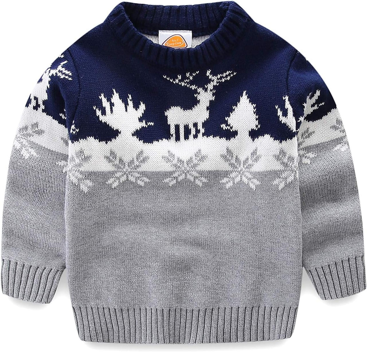 Boys Christmas Sweaters Xmas Reindeer Clothes