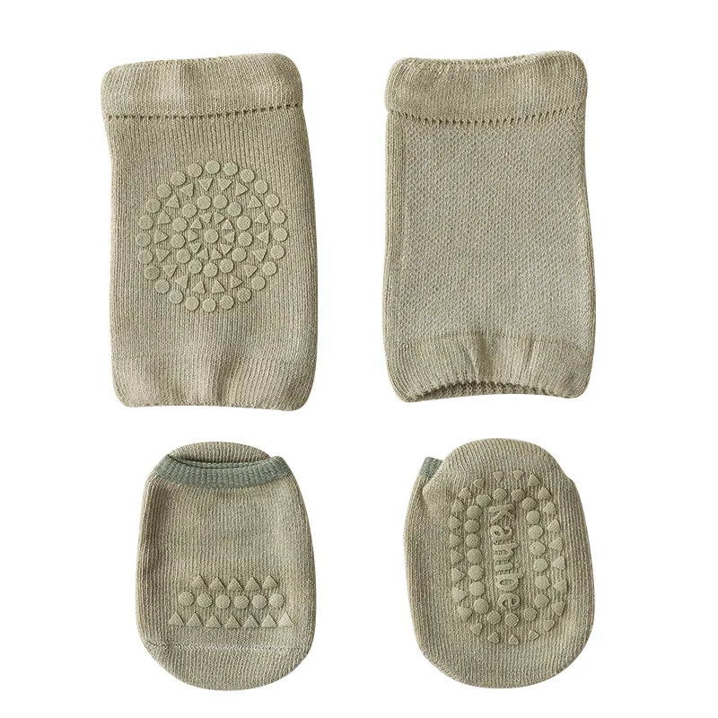 Baby Knee Pads and Socks Set 