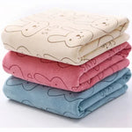 Rabbit Soft Microfiber Baby Bath Towels