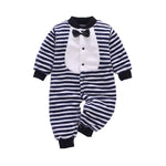 Spring Newborn Baby Clothes Cute Infant Jacket for Baby Jumpsuit for Boys Soft Flannel Bebe Romper Baby Clothes 0-9 Months