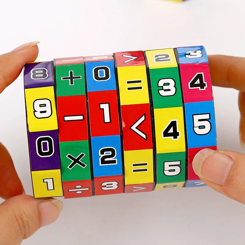 New Magic Cube Toy Slide Puzzles Learning and Educational Toys Children Kids Mathematics Numbers Puzzle Game Gifts