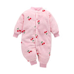 Spring Newborn Baby Clothes Cute Infant Jacket for Baby Jumpsuit for Boys Soft Flannel Bebe Romper Baby Clothes 0-9 Months