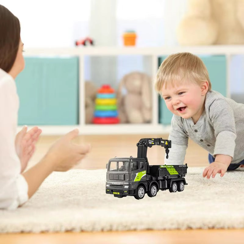 Excavator and Dump Truck Sand Toys Bulldozer Digger Construction Truck Toys for Boys Mother Kids Montessori Cars Indoor Outdoor